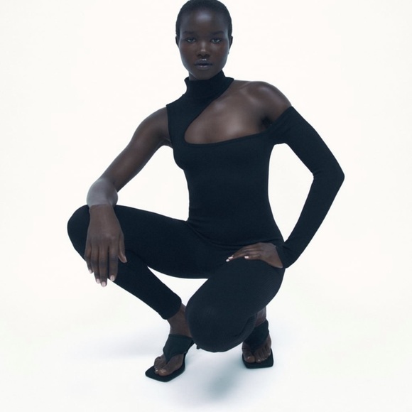 ZARA CUT OUT LONG JUMPSUIT - Picture 4 of 7